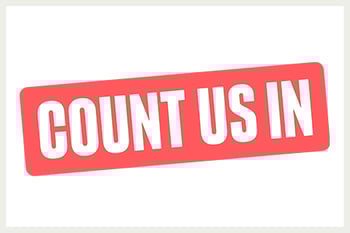 Count Us In logo