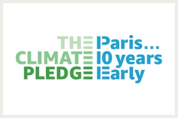 The Climate Pledge logo