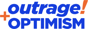 Outrage and Optimism Logo
