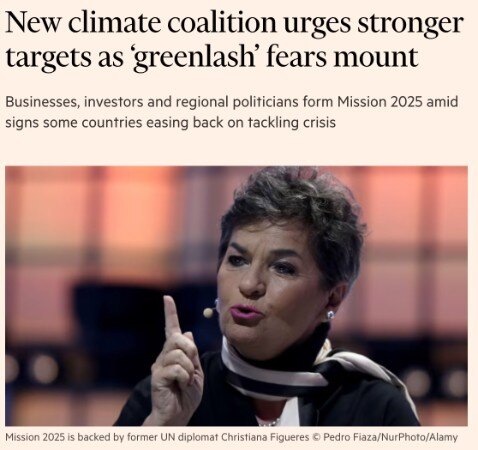 Media coverage of the Mission 2025 launch at London Climate Action Week.