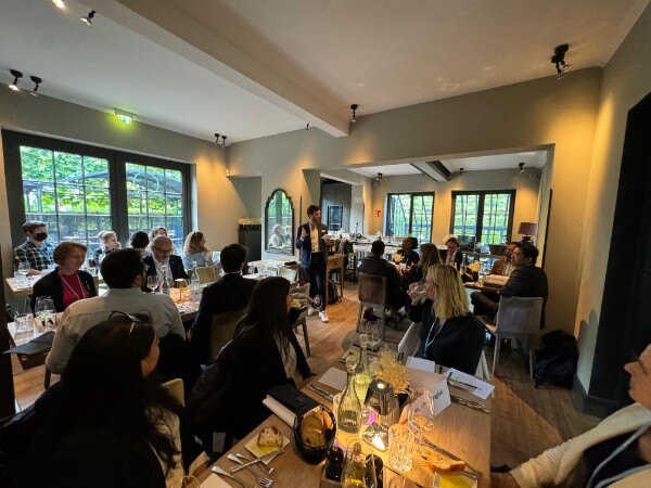 Heads of Delegation dinner at the Bonn Intersessionals, focused on real economy momentum ahead COP29. With WRI, WBCSD, WMBC, B Team, NDCP.