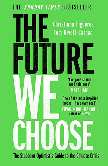 The Future We Choose cover art (UK paperback)